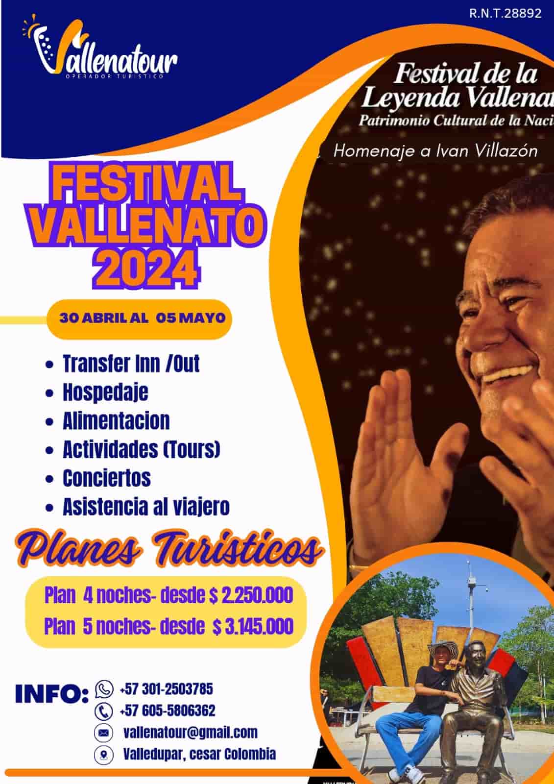 Festival Vallenato Vallenatour Operador Turistico